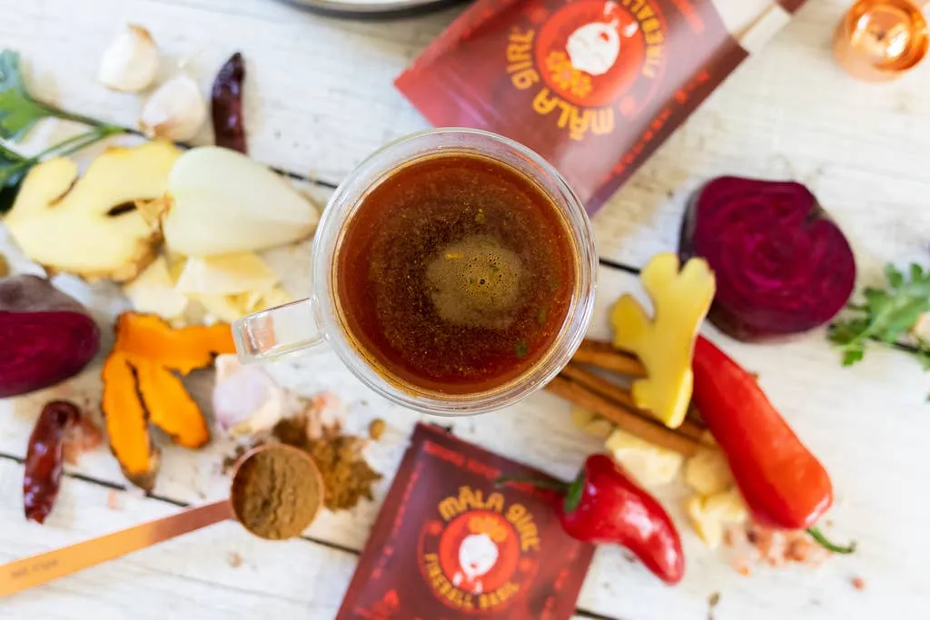 Superfood Instant Broth Powder w/ Spicy Cinnamon+Holy Basil