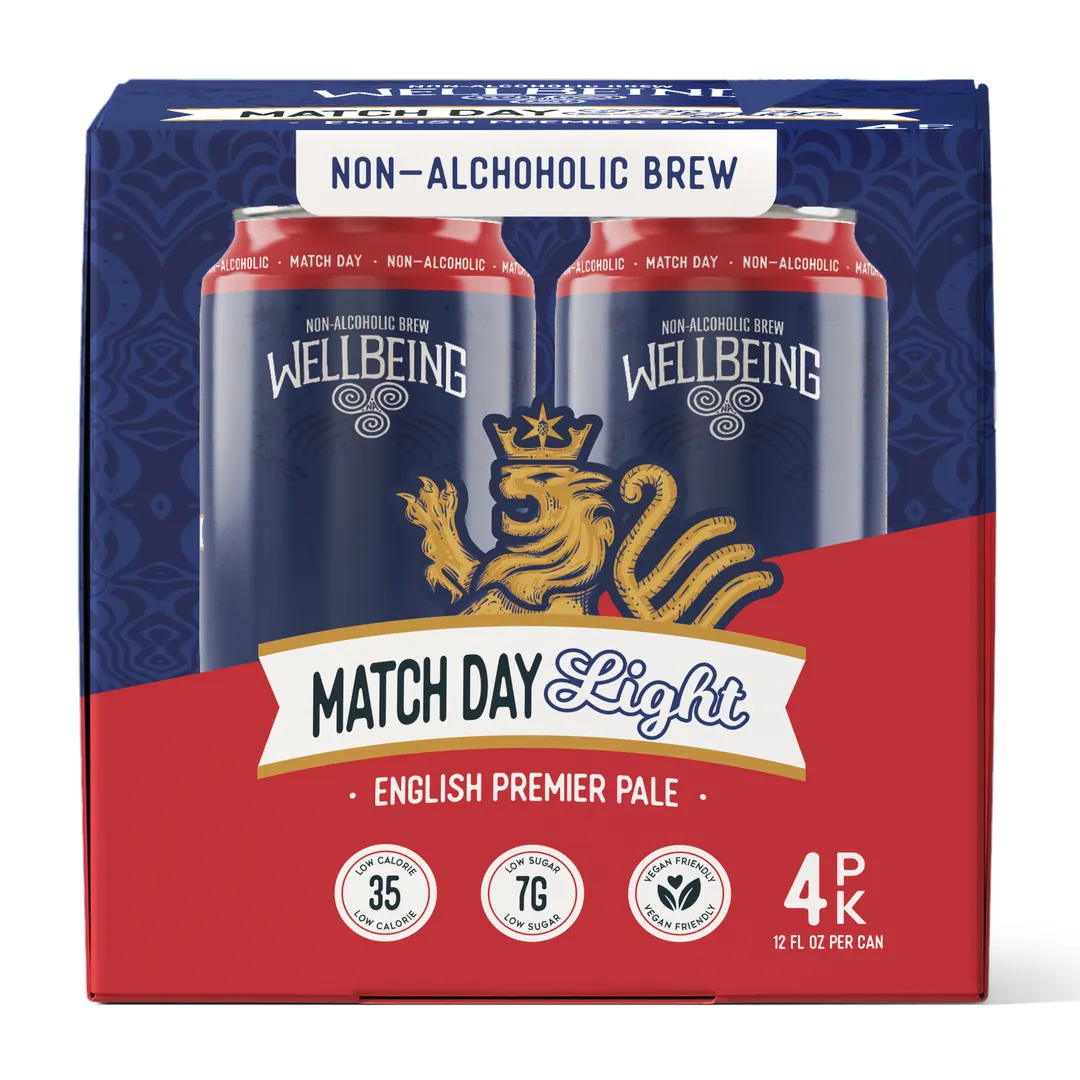 Pre-Order Only: Now with new look! WellBeing Match Day Light 12oz can
