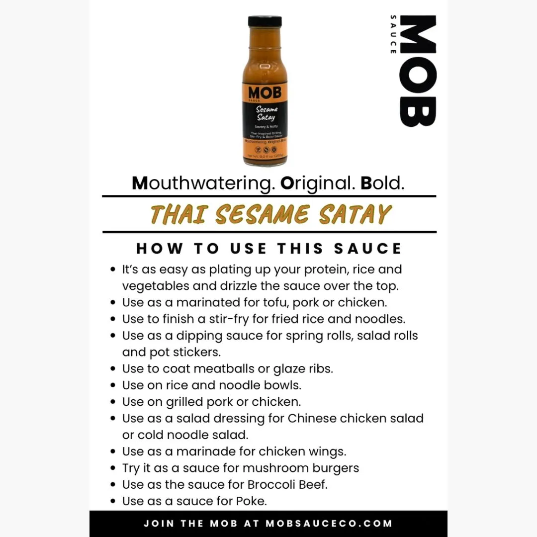 Mob Sesame Satay Sauce