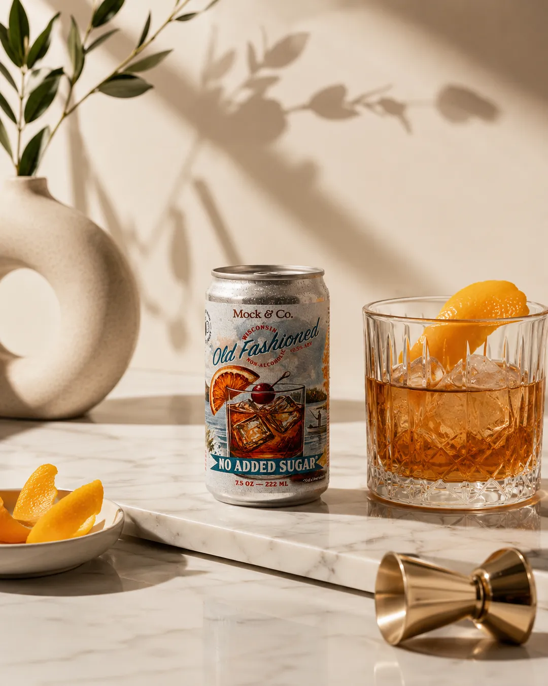 Wisconsin Old Fashioned -No Added sugar(Non-Alcoholic)
