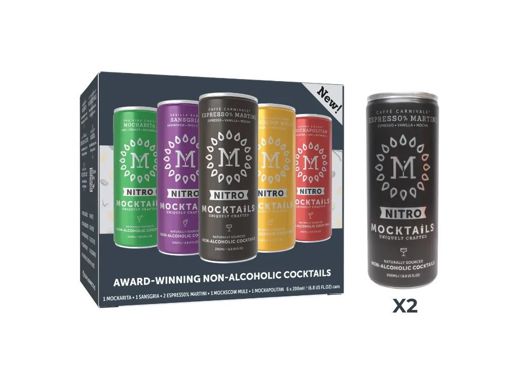 NITRO Mocktails Variety 6-Pack