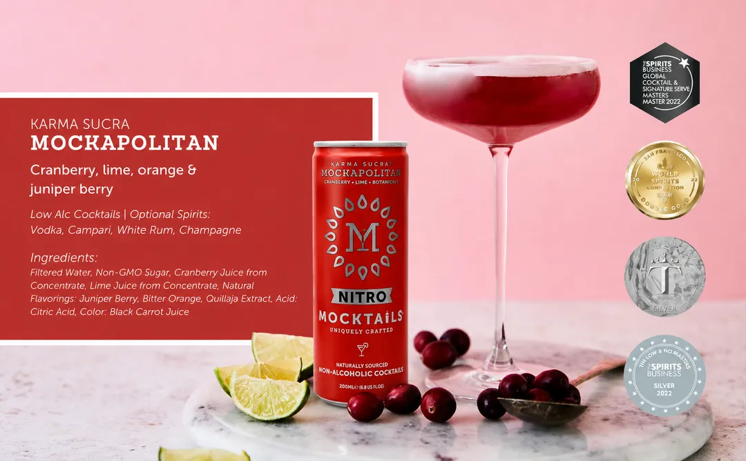NITRO Mocktails Mockapolitan 4-Pack