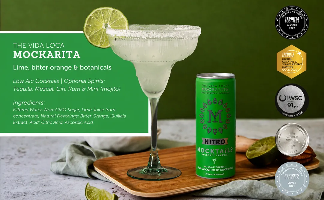 NITRO Mocktails Mockarita 4-Pack