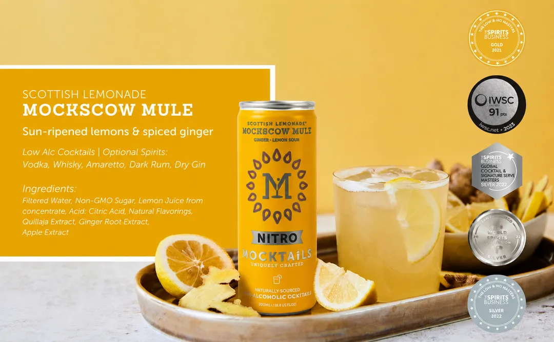 NITRO Mocktails Mockscow Mule 4-Pack