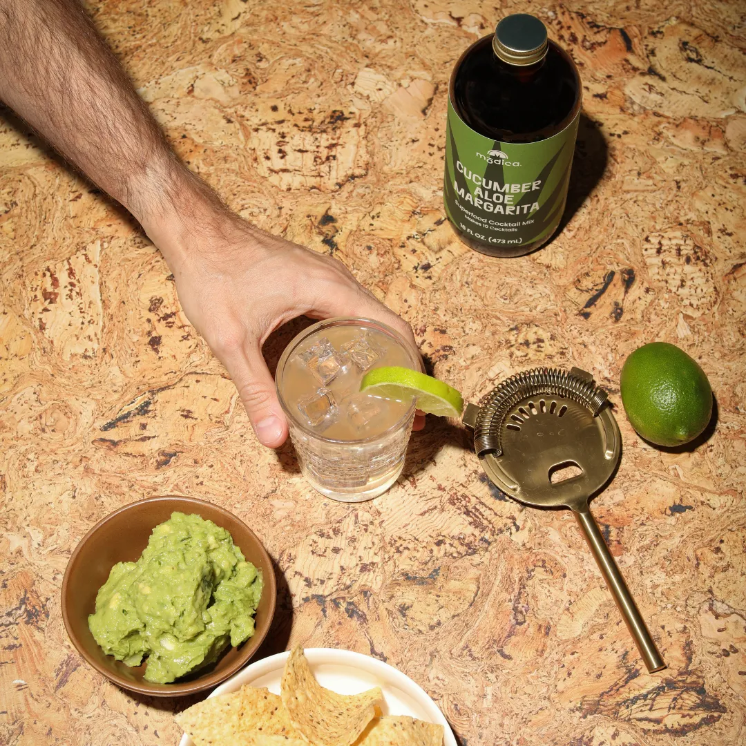 Cucumber Margarita Cocktail + Mocktail Mix | Premium, Award-Winning, Mixologist-Crafted