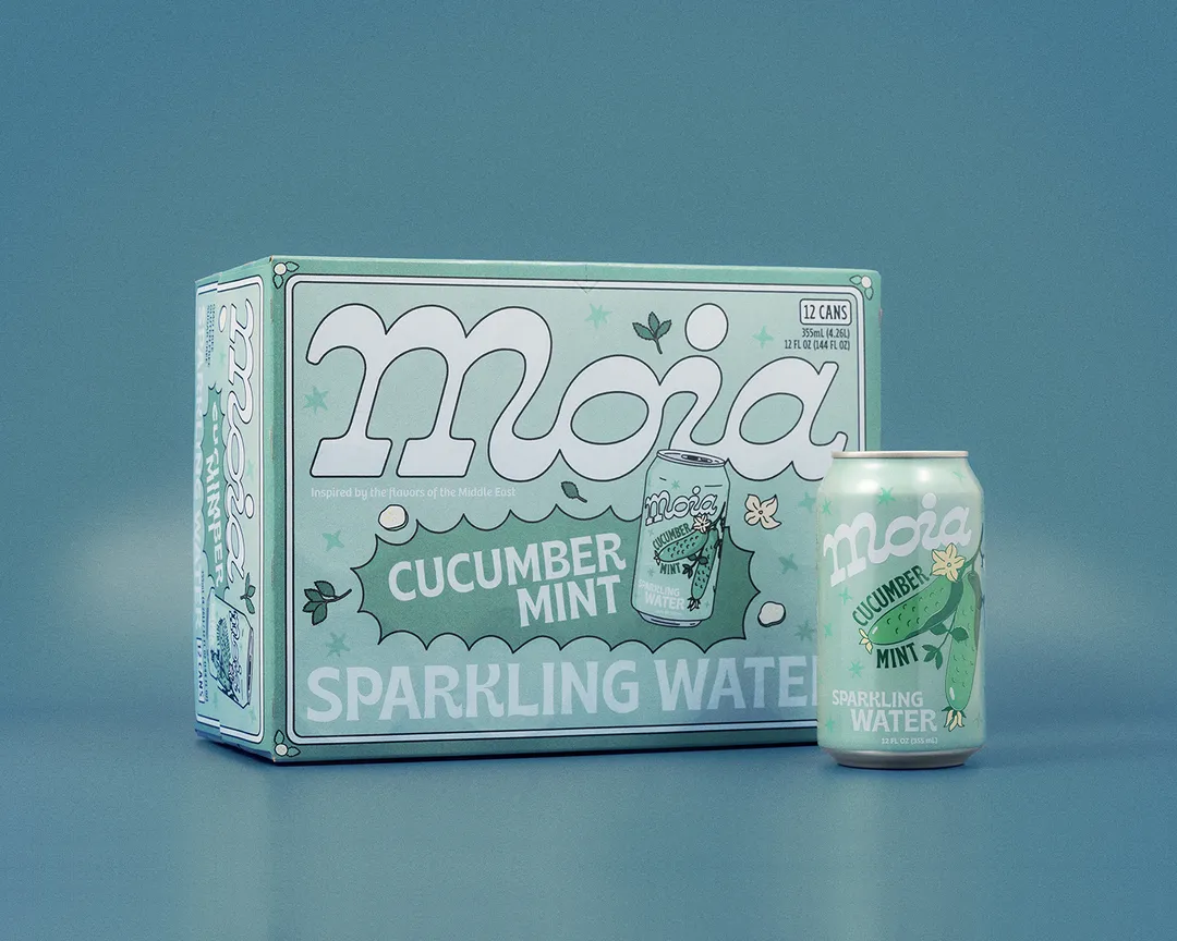 Cucumber & Mint Sparkling Water