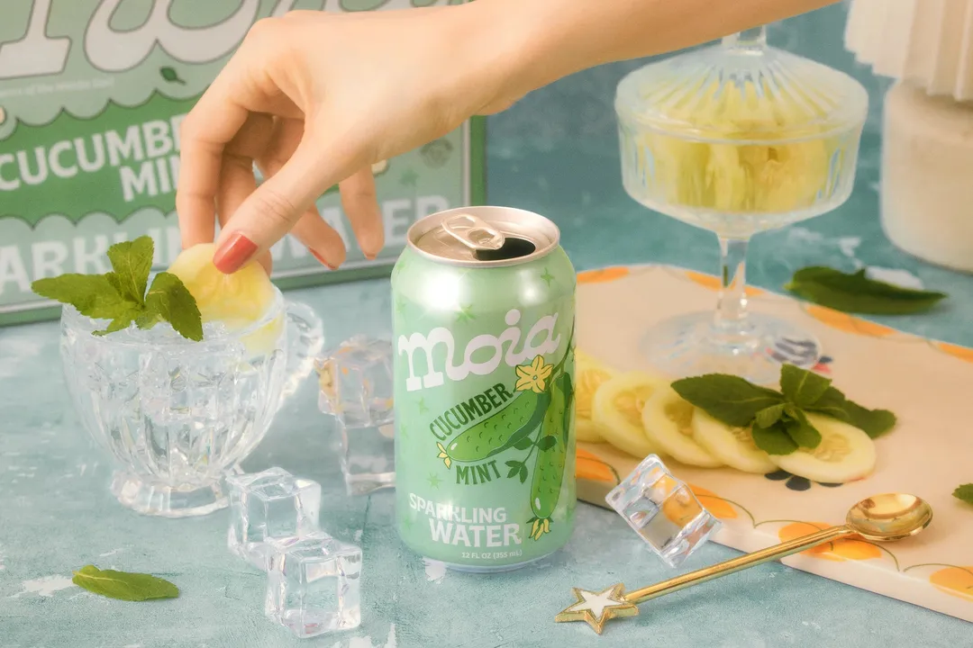 Cucumber & Mint Sparkling Water