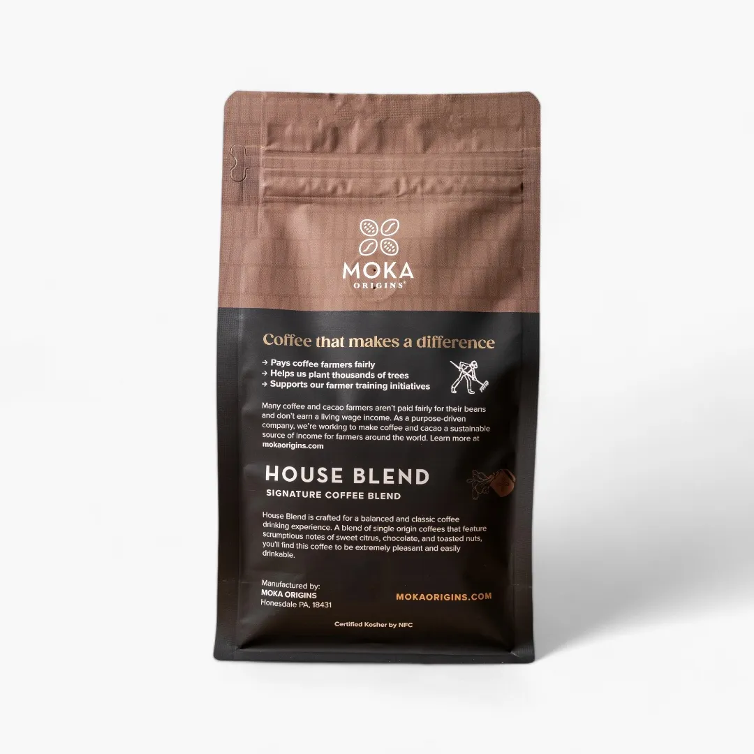 House Blend Signature Medium Roast Coffee Beans - 12oz