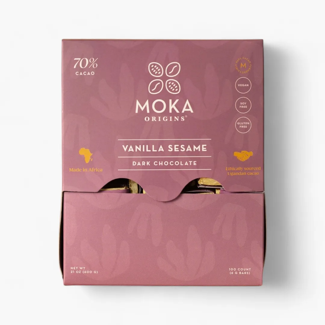 Vanilla Sesame Mini Chocolates Box