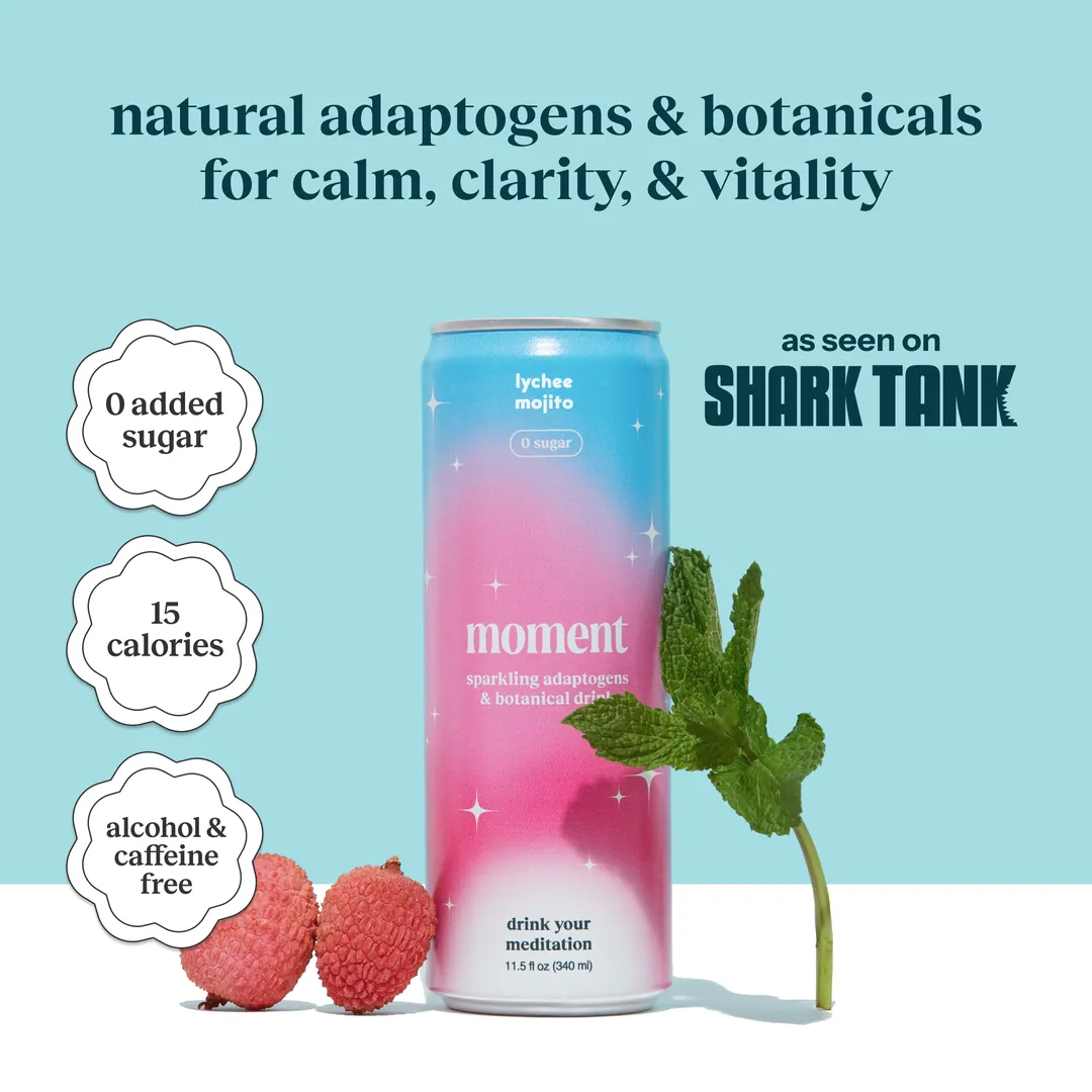 Sparkling Lychee Mojito Botanical Water 12-pack 