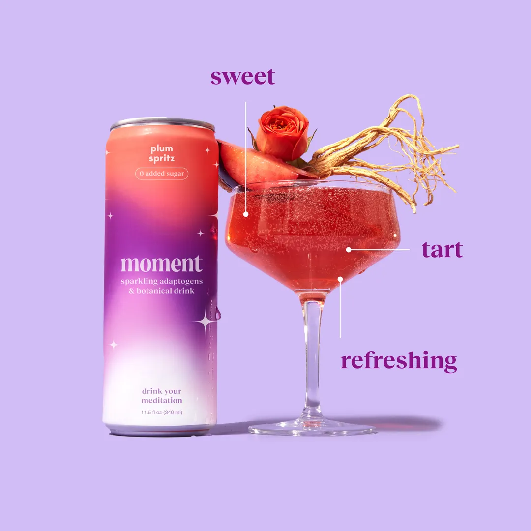 Sparkling Plum Spritz 12-pack Botanical Water