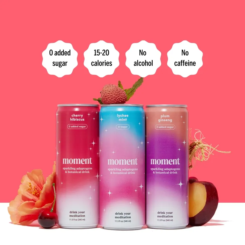 Moment Botanical Water 18-pack Sparkling Sampler