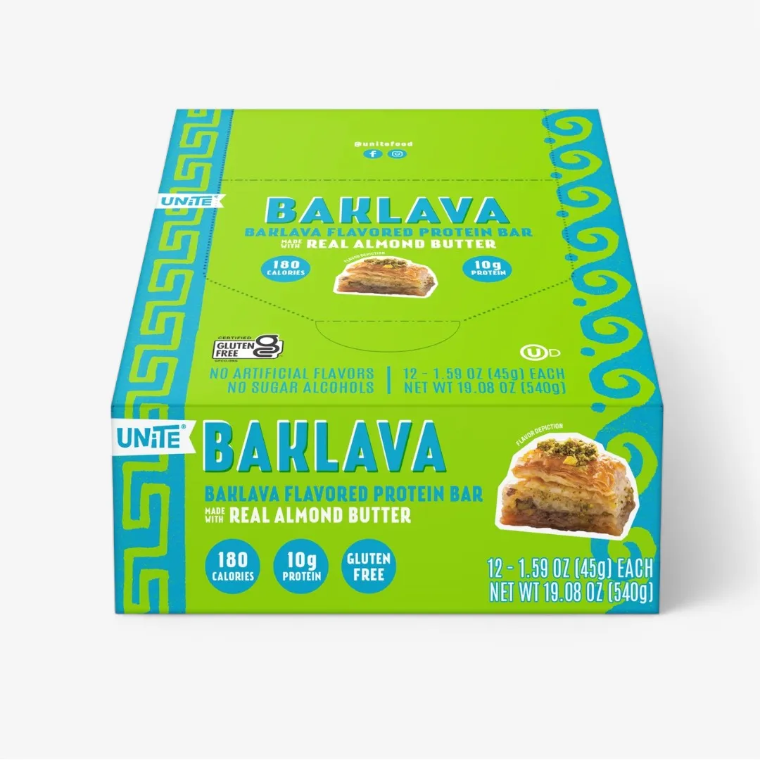 Baklava Flavored Protein Bar