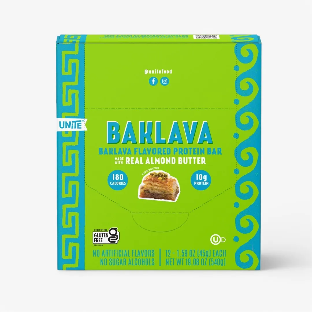 Baklava Flavored Protein Bar