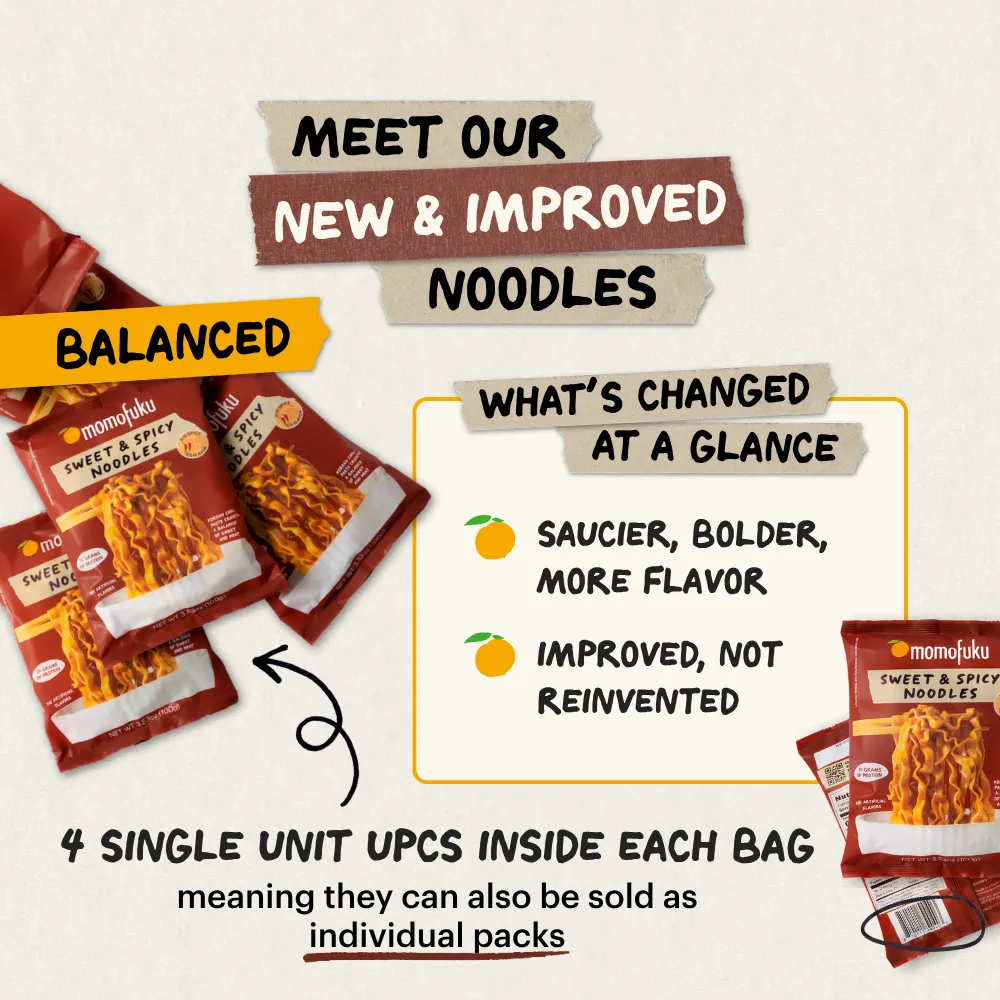 Sweet & Spicy Noodles | Instant Ramen | Noodles | Mild