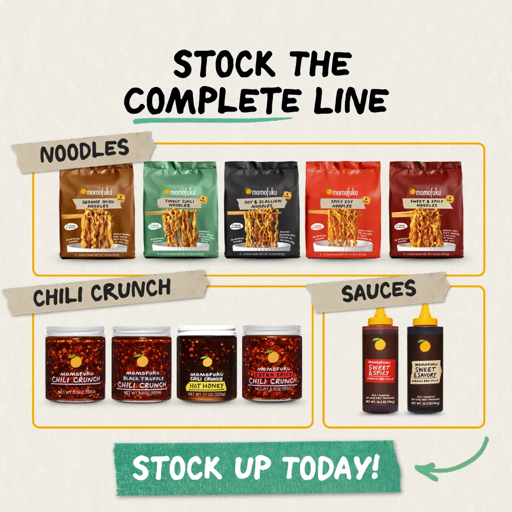 Tingly Chili Noodles | Instant Ramen | 4-Pack | Asian