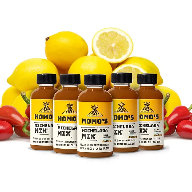 Mini Momo's Michelada Mix 2 oz bottles