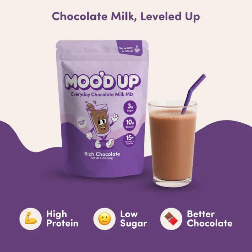 Moo’d Up Chocolate Milk & Hot Chocolate Mix
