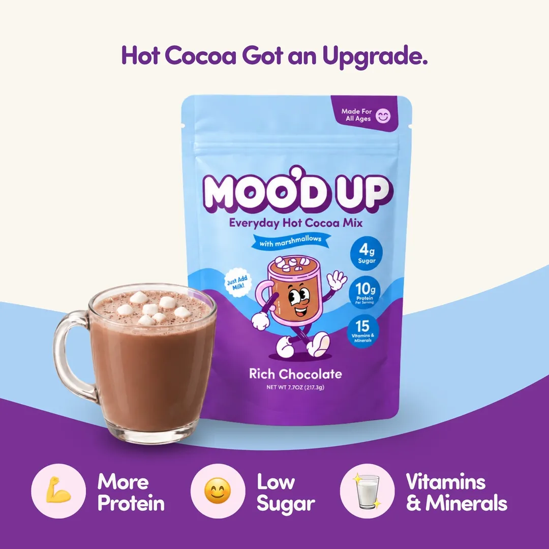 Moo'd Up Hot Cocoa with Mini Marshmallows