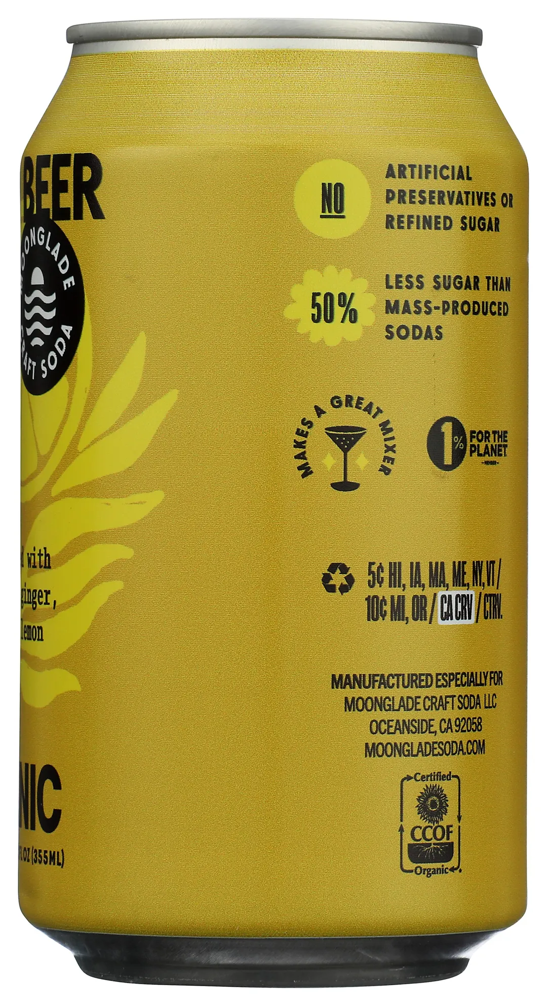 Moonglade Organic Ginger Beer