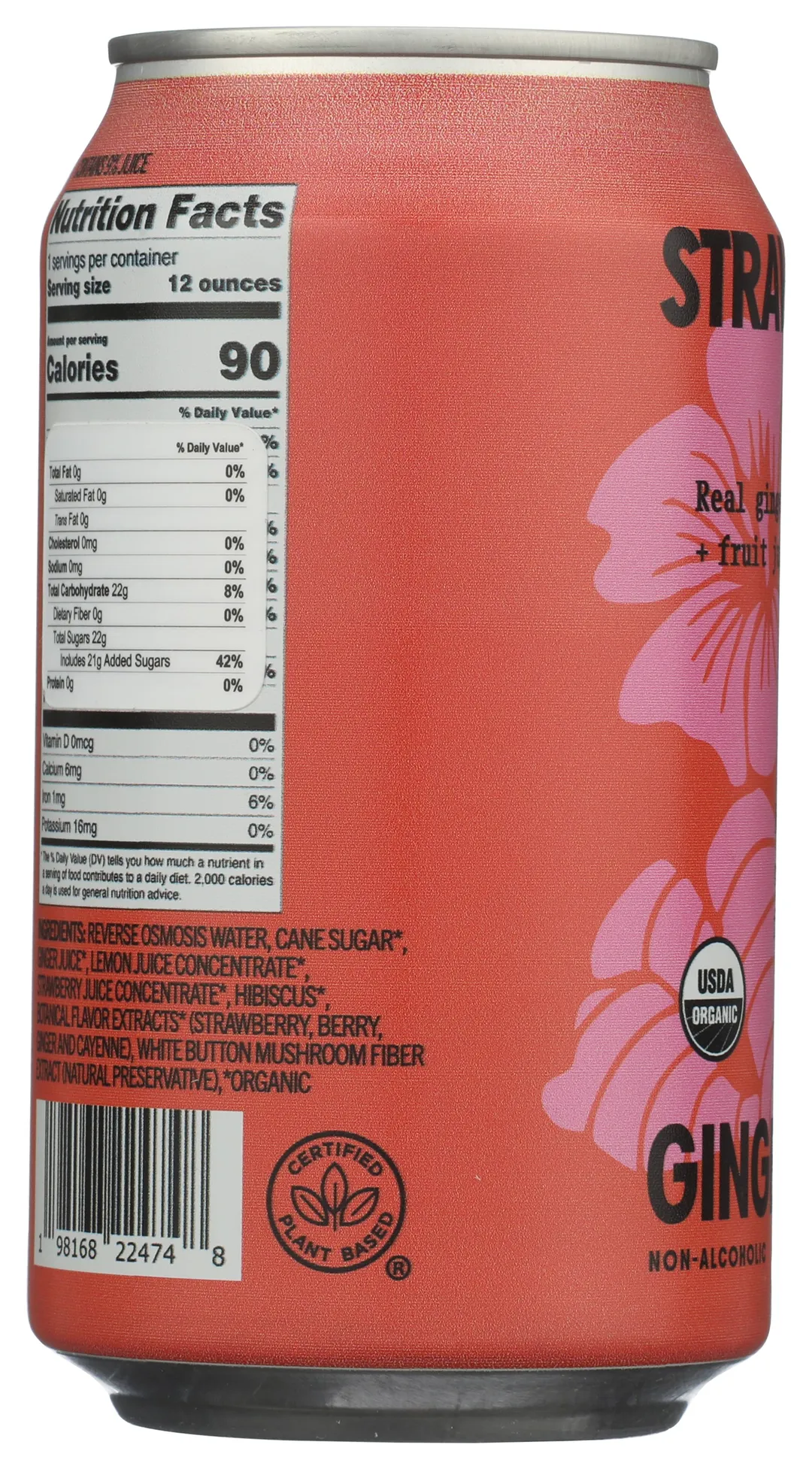 Moonglade Strawberry Hibiscus Ginger Beer