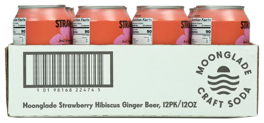 Moonglade Strawberry Hibiscus Ginger Beer