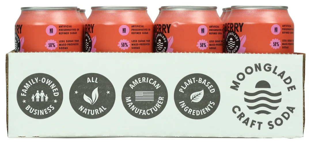 Moonglade Strawberry Hibiscus Ginger Beer