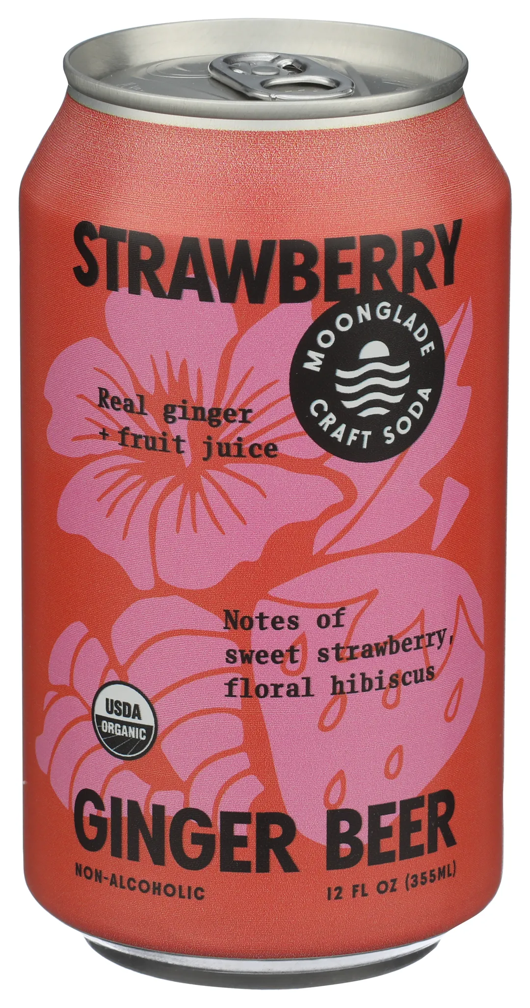 Moonglade Strawberry Hibiscus Ginger Beer