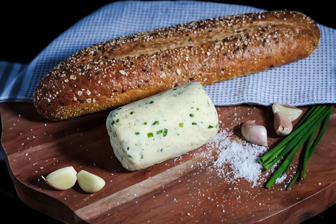 Roasted Garlic & Herb Organic Butter