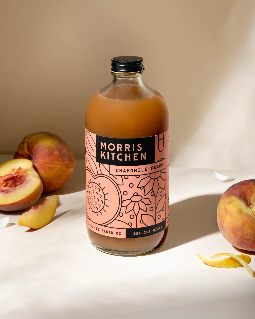 Chamomile Peach Mixer