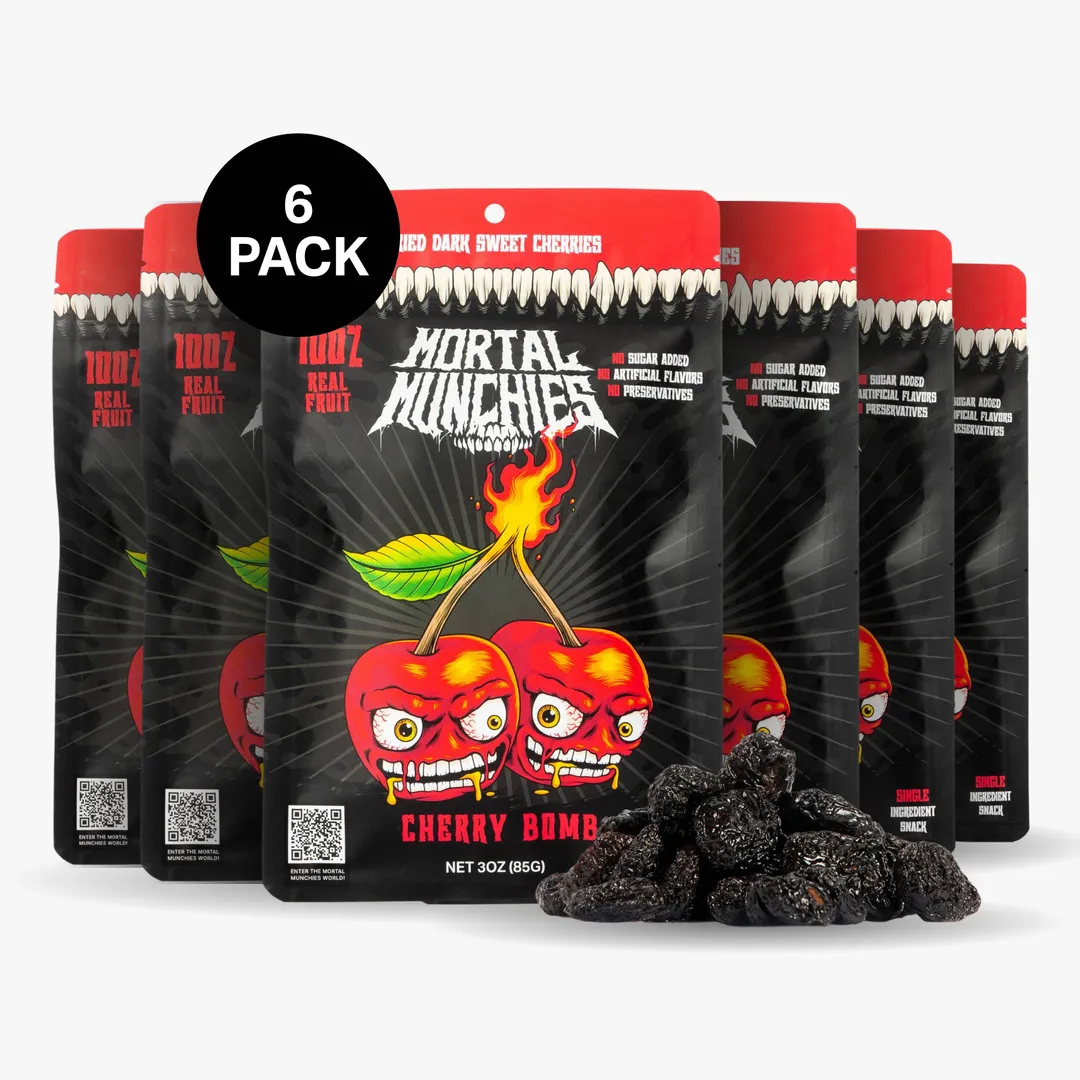 Cherry Bomb - Natural Dried Fruit (6-Pack)
