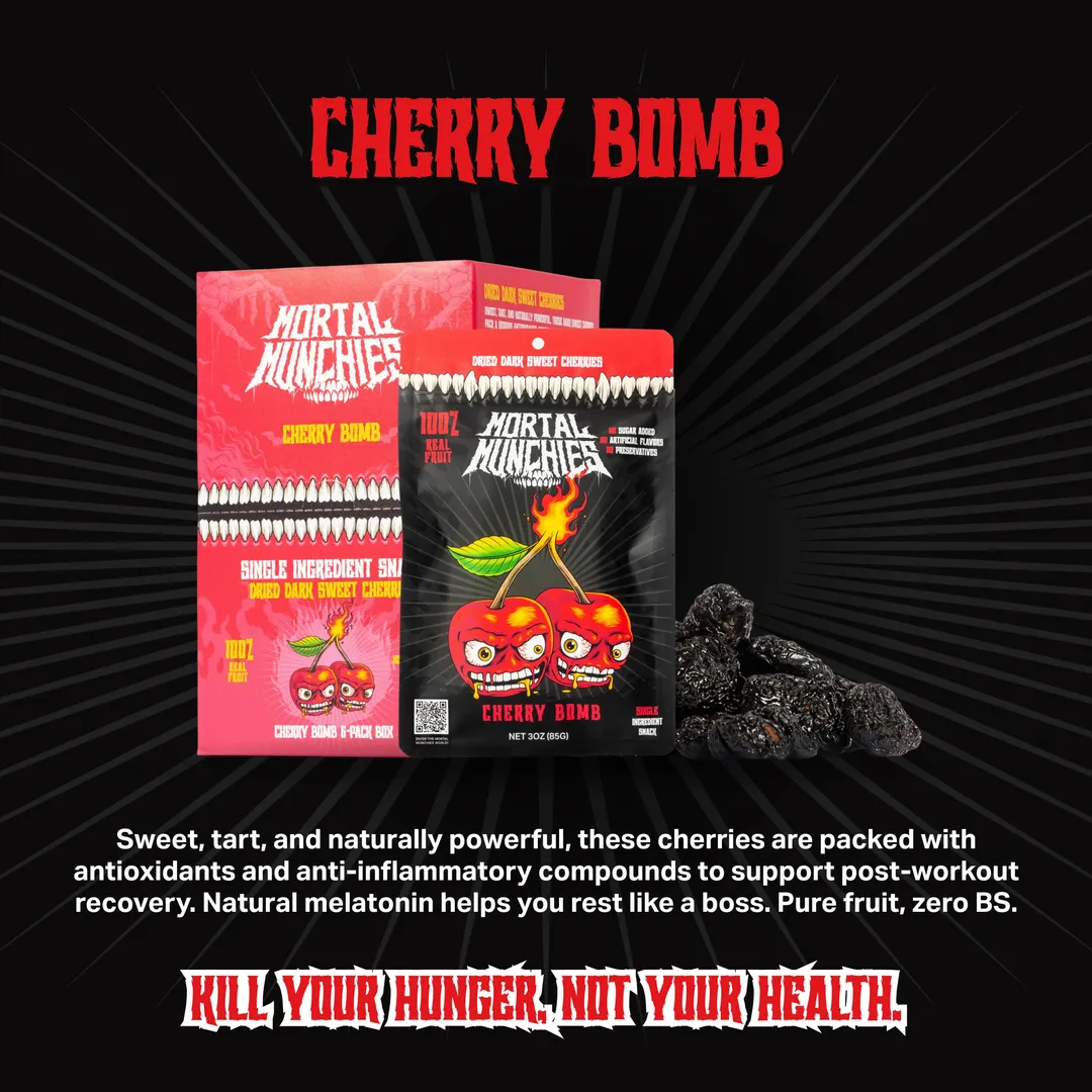 Cherry Bomb - Natural Dried Fruit (6-Pack)