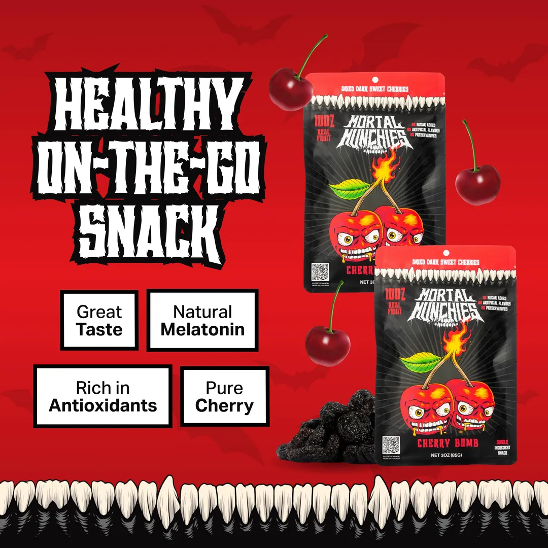 Cherry Bomb - Natural Dried Fruit (6-Pack)