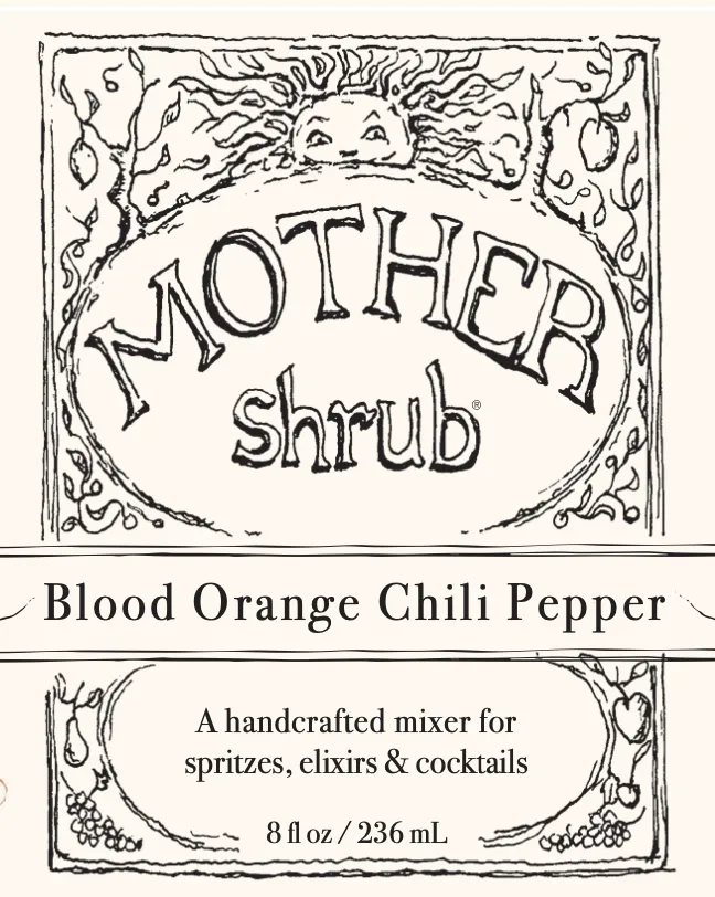 MOTHER shrub Blood Orange Chili Pepper
