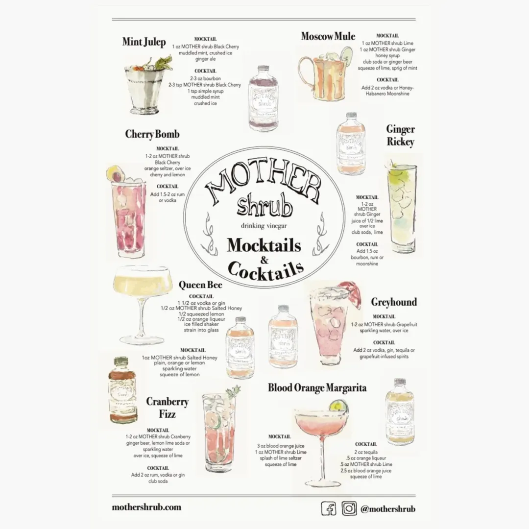 MOTHER shrub Mixed Case (4oz)