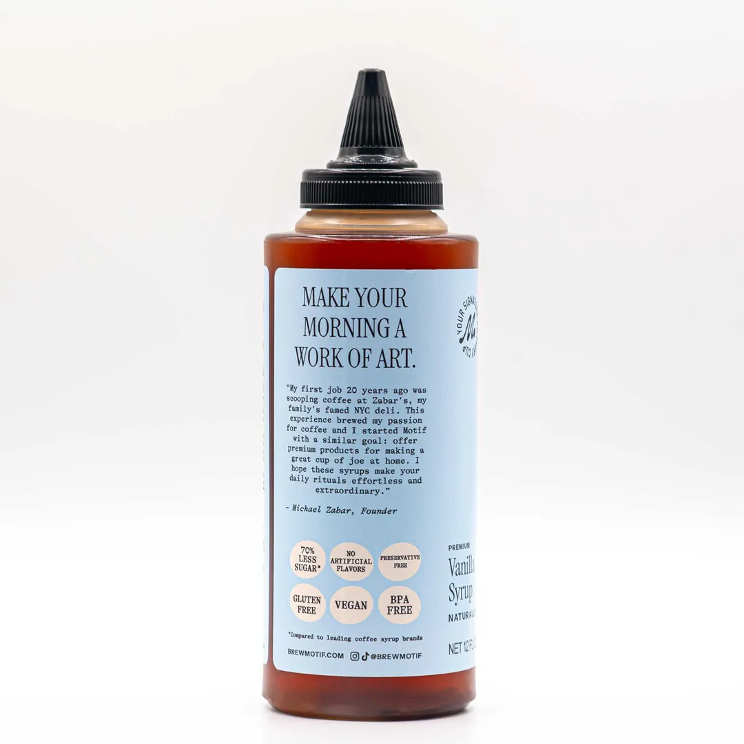 Vanilla Coffee Syrup