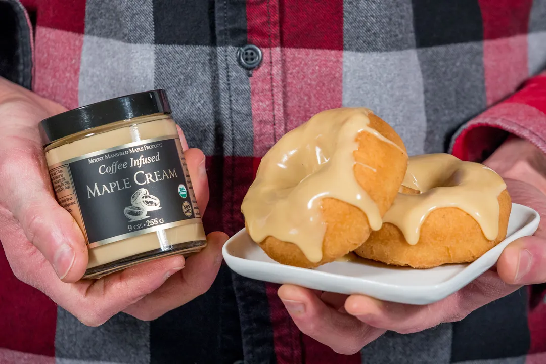 Vanilla Infused Organic Vermont Maple Cream - 9oz Jar