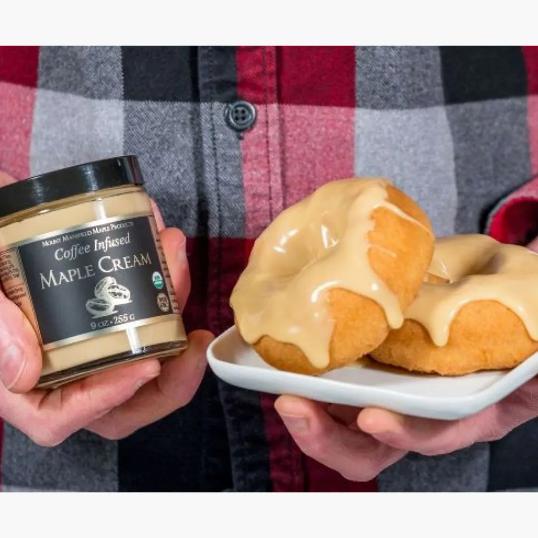 16 oz Jar Organic Pure Vermont Maple Cream