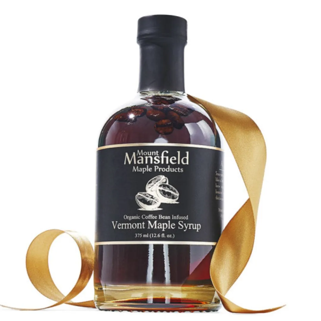 375ml Coffee Bean Infused Vermont Maple Syrup