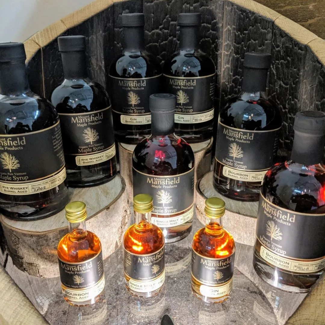 375ml Single Malt Barrel Aged Vermont Maple Syrup