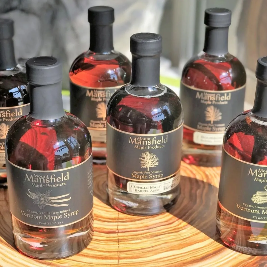 375ml Vanilla Bean Infused Vermont Maple Syrup