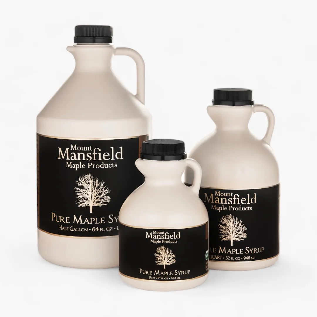 Quart Organic Pure Vermont Maple Syrup (Grade A Amber Rich)