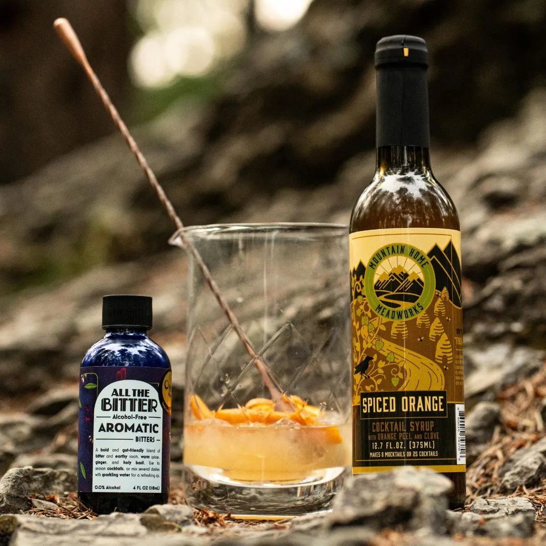 Spiced Orange Cocktail and Mocktail Syrup