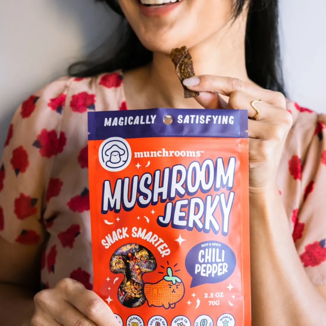 Hot + Spicy Chili Pepper Munchrooms