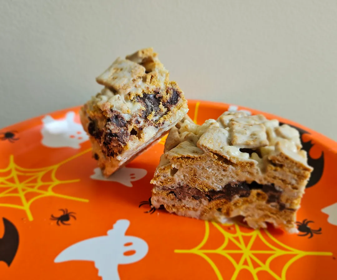 S'mores Camp Fire Crunch Marshmallowey Treat