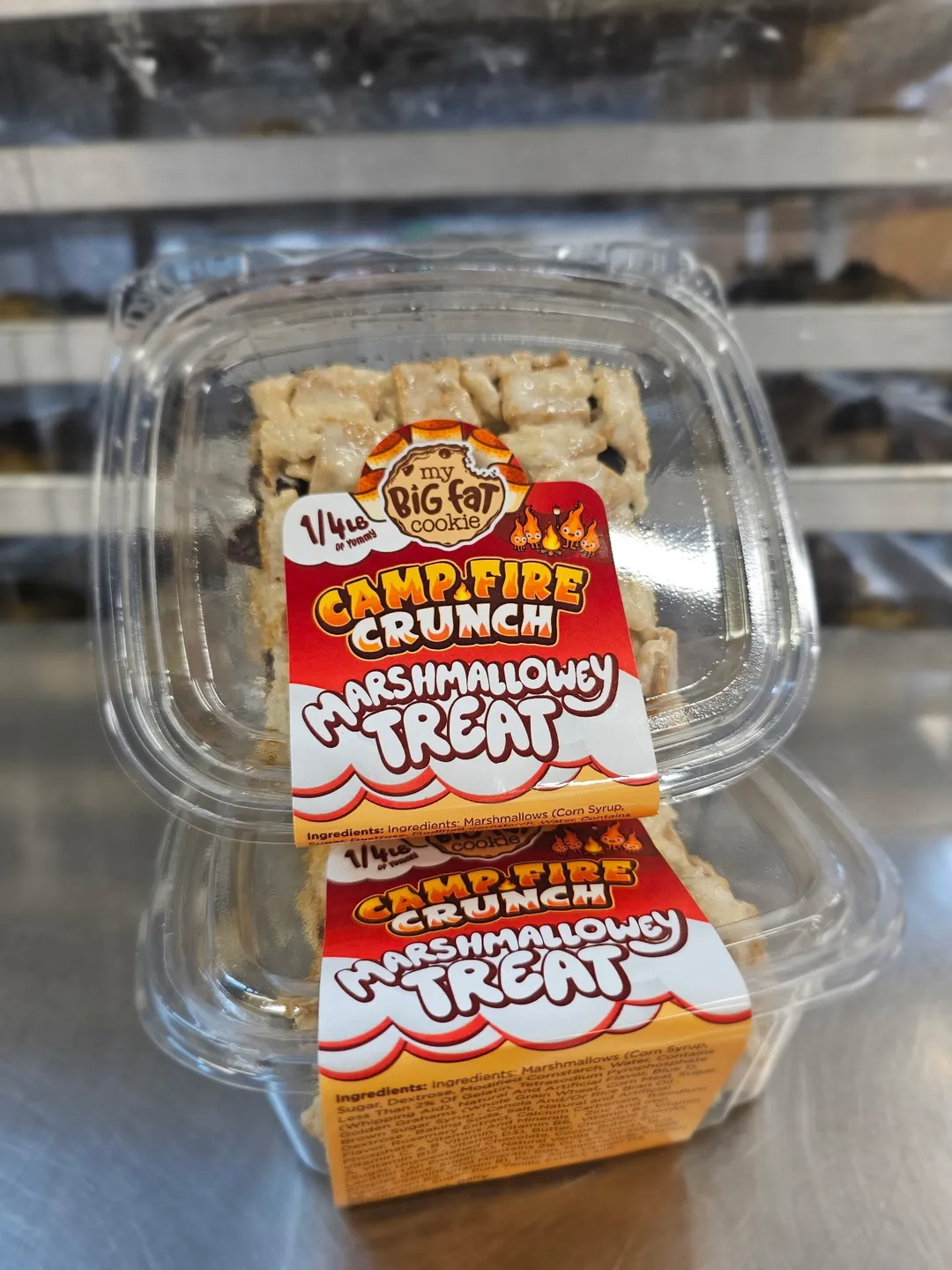 S'mores Camp Fire Crunch Marshmallowey Treat