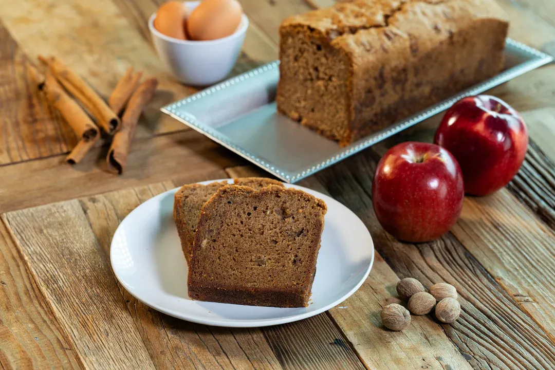 Bread Apple Spice Slice Individually Wrapped