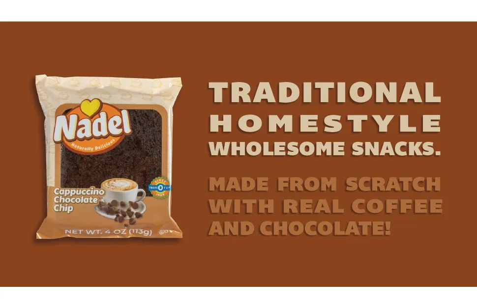 Bread Chocolate Cappuccino Slice Individually Wrapped