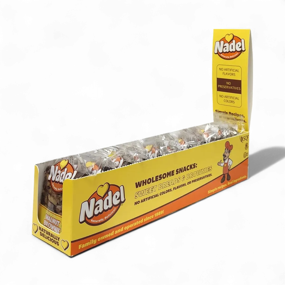 Walnut Brownie – Grab&Go Snacks