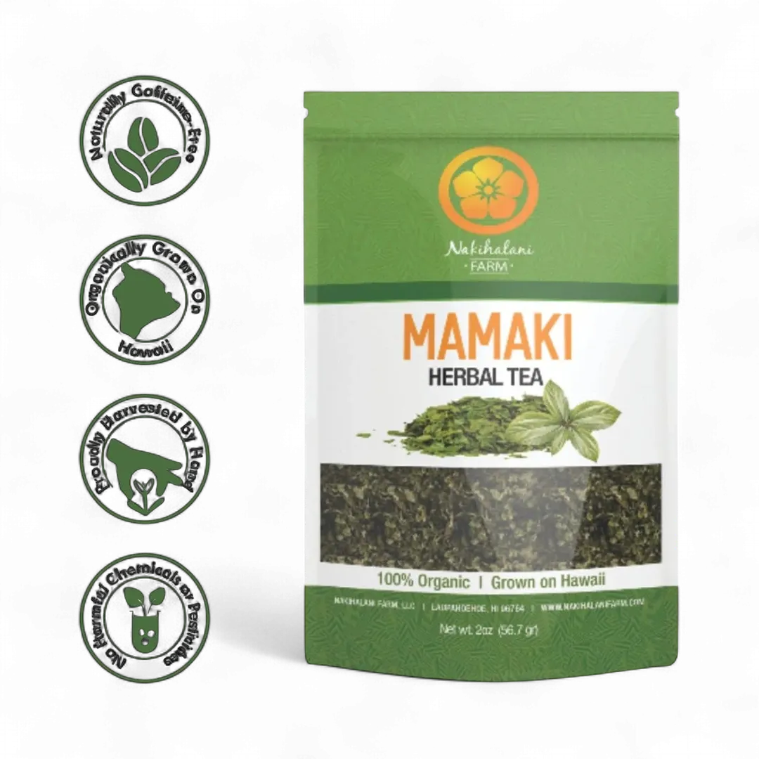 Mamaki Tea - Hawaiian Organic Caffeine Free 2oz